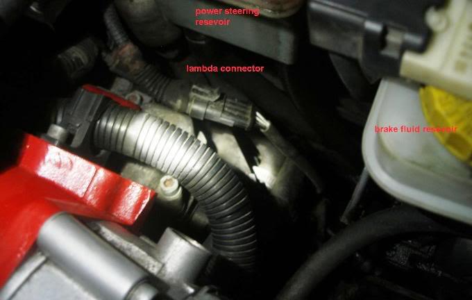 schemat złącza sondy lambda 2,5 V6