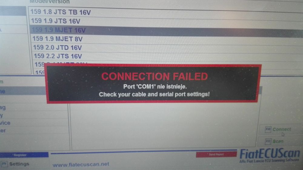 Fiat Ecu Scan