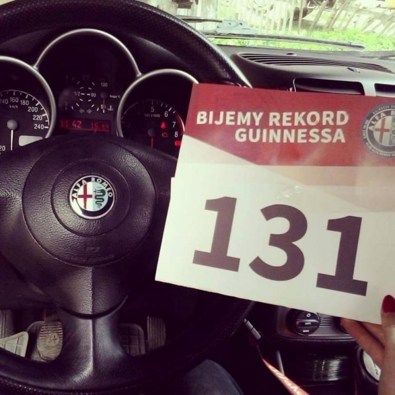 Ogólnopolski Złot Alfistów- 01.05.2015 r. 
#131 - Bicie Rekordu Guinnessa
Gliwice