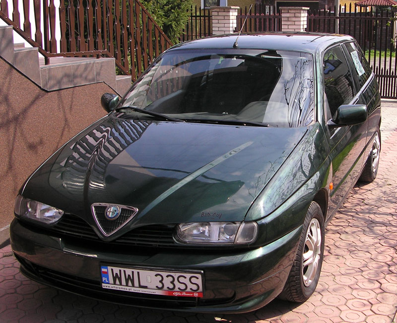 pierwsza własna Alfa :) 
Dawno temu :)