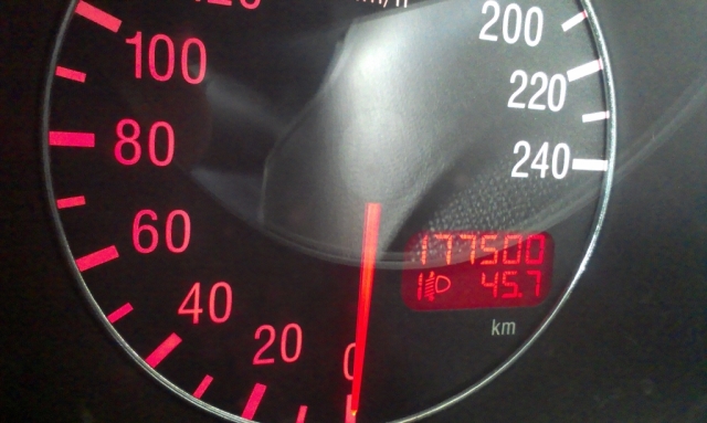 Przebieg 177500