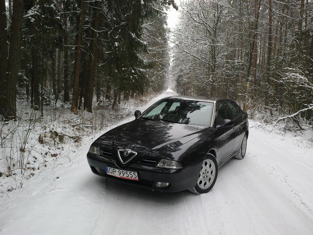 Alfa zimową porą ;)