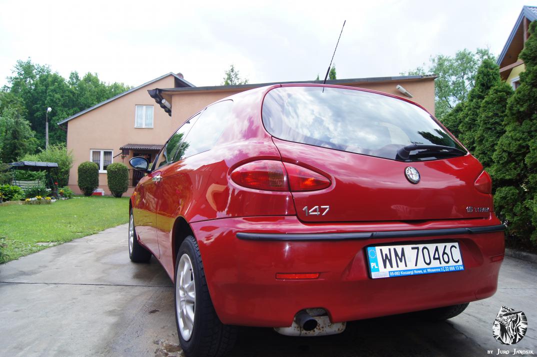 AR 147 1.6 120KM tuż po zakupie