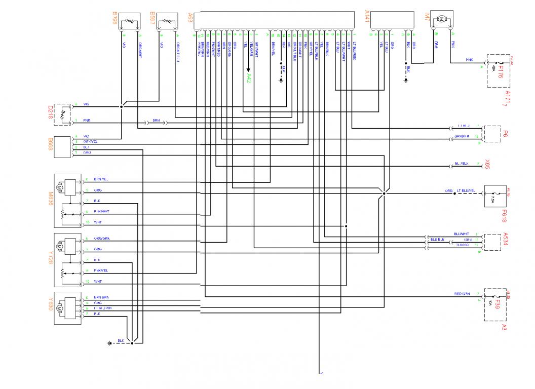 Elektrischer Schaltplan Peugeot 206 - schema