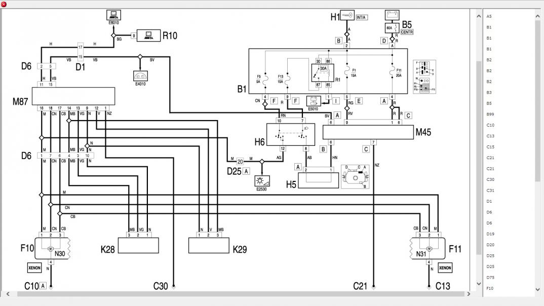 (English) need wiring diagram for alfa 166 3.0 2001